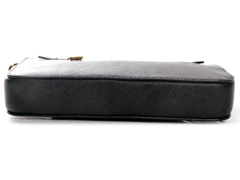 2014 Prada saffiano calfskin Mini Bag BT0834 black